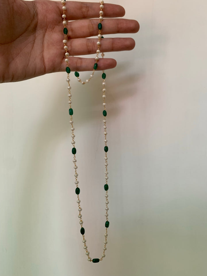 Mridula Green Necklace