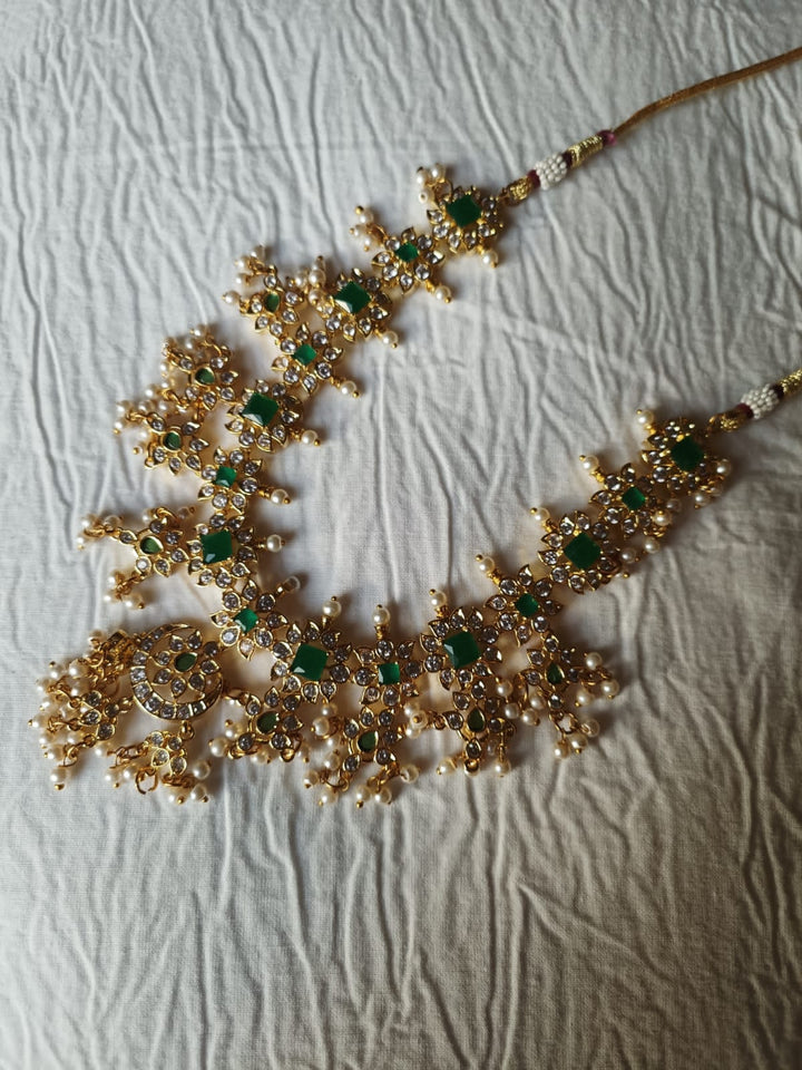 Qurbat Green Necklace