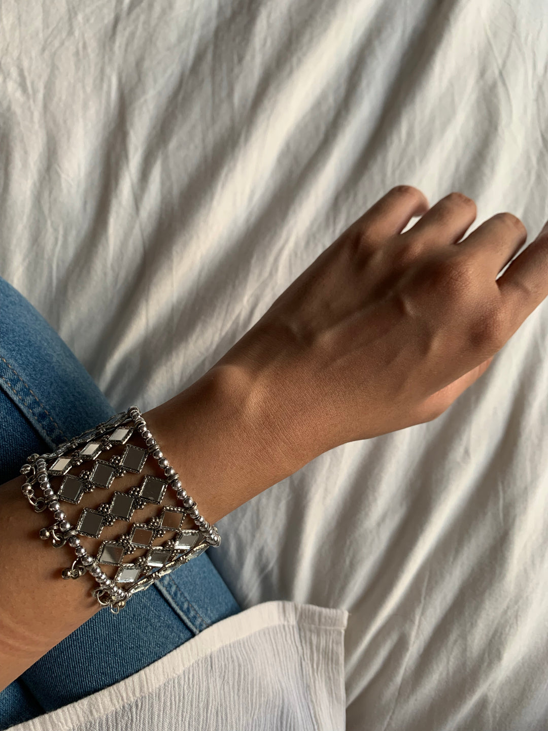 Mirror Grid Bracelet