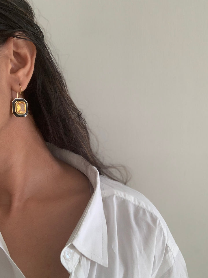 Yellow Carnival Earrings