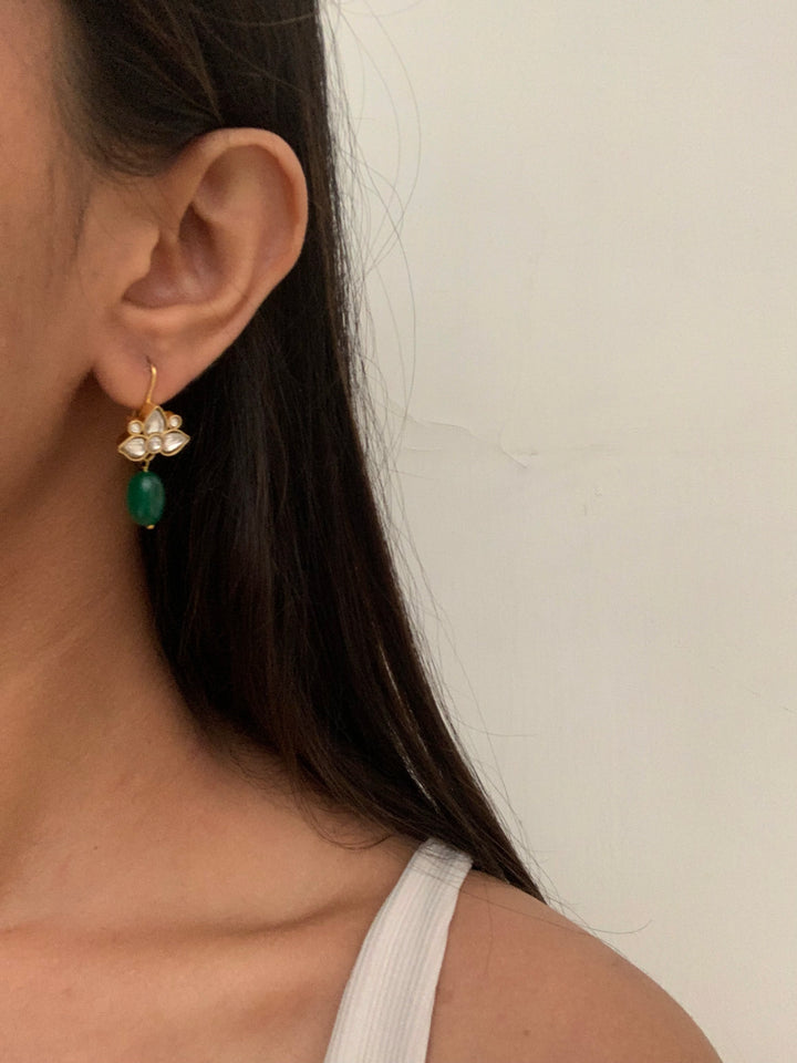 Lotus Green Dream Earrings