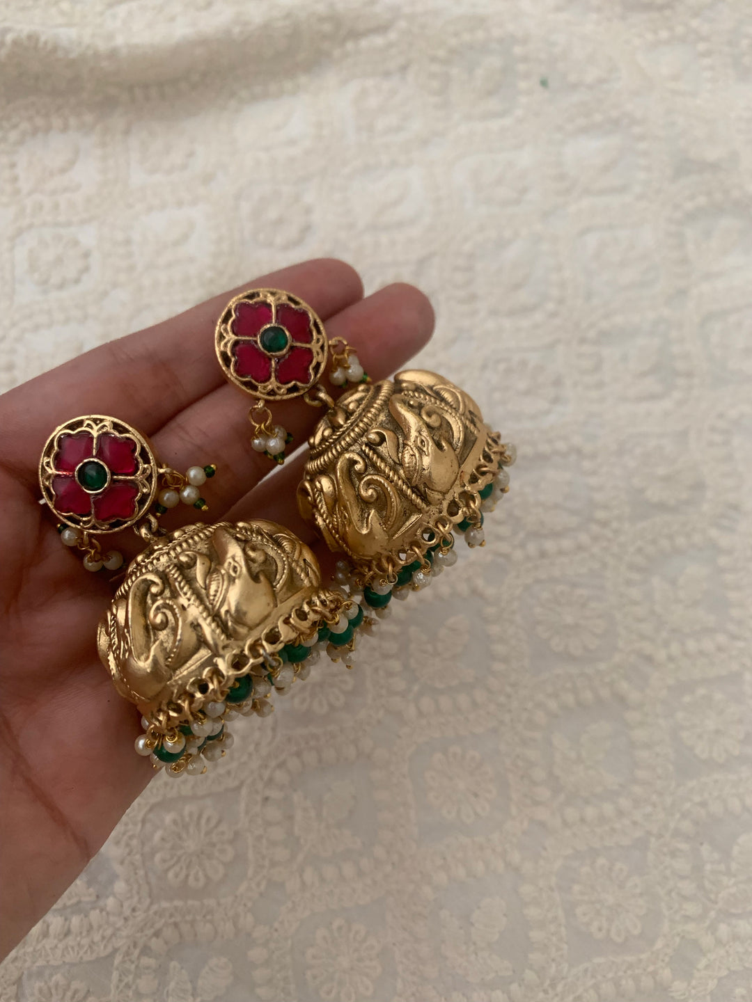 Kalash Phool Earrings