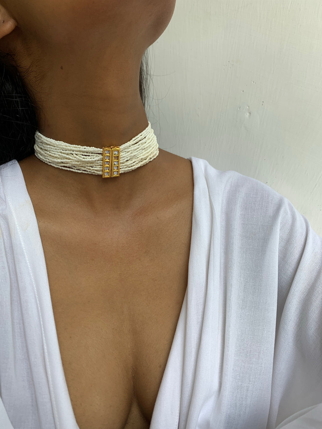 Tassalee Pearl Choker Necklace