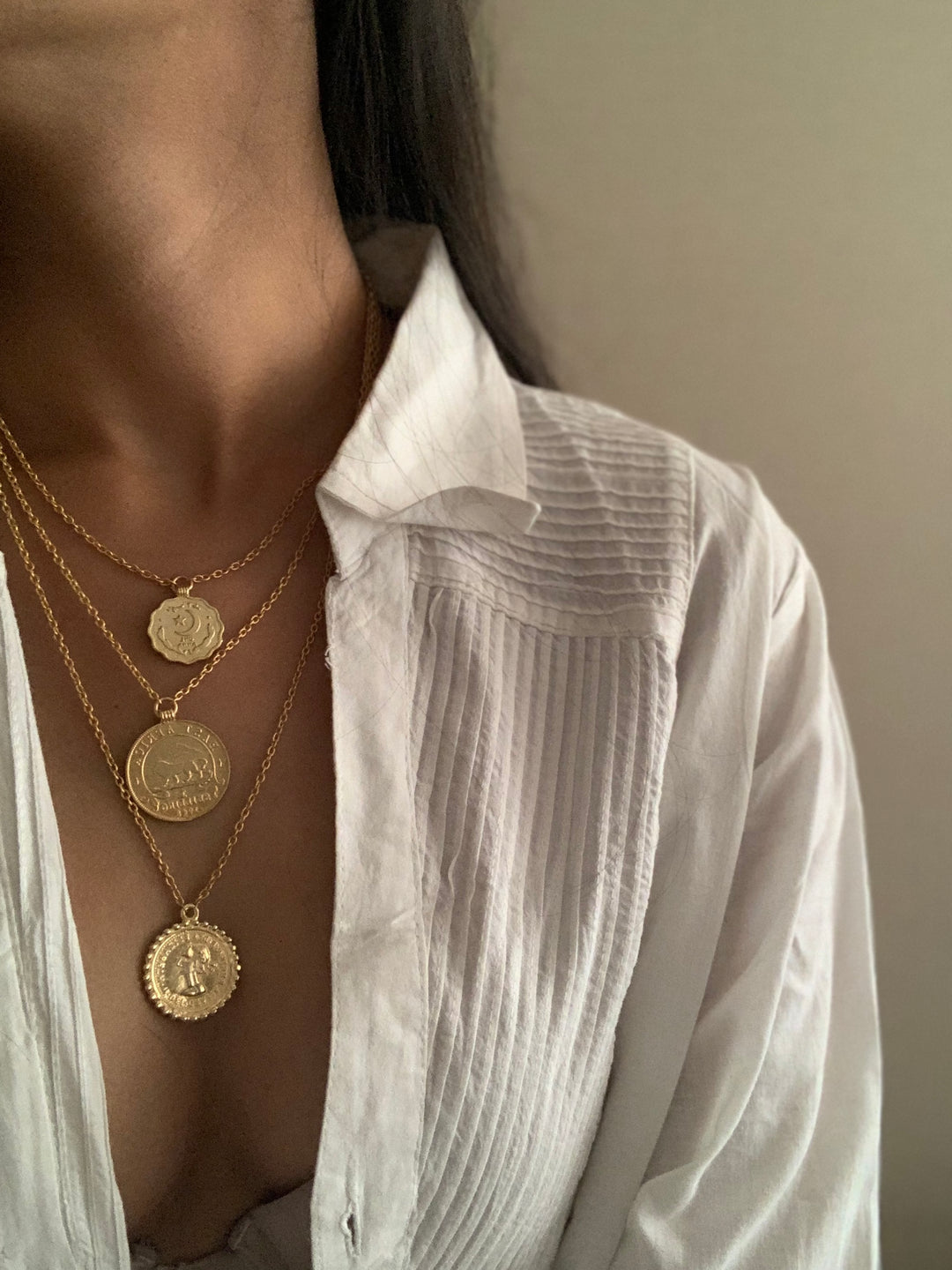Vintage Coin Necklace