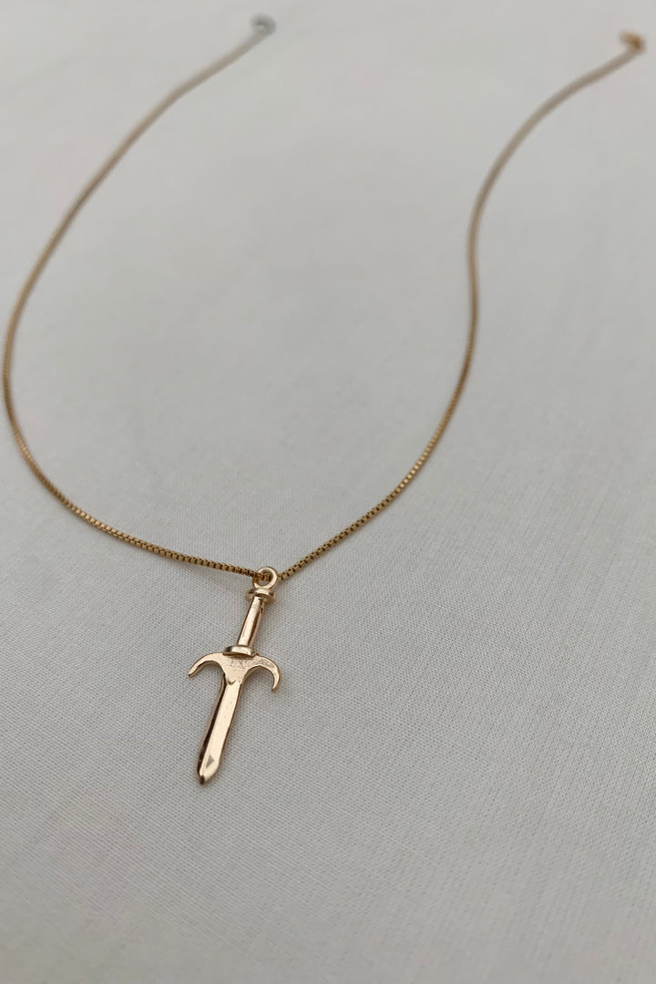 Sword Minimal Necklace