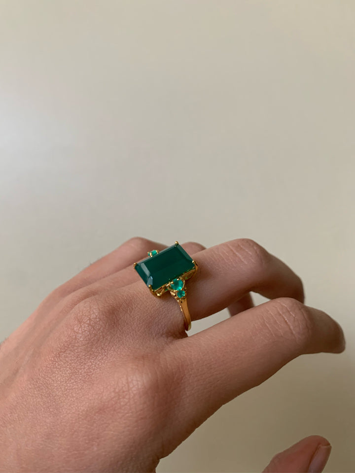 Green Areso Ring