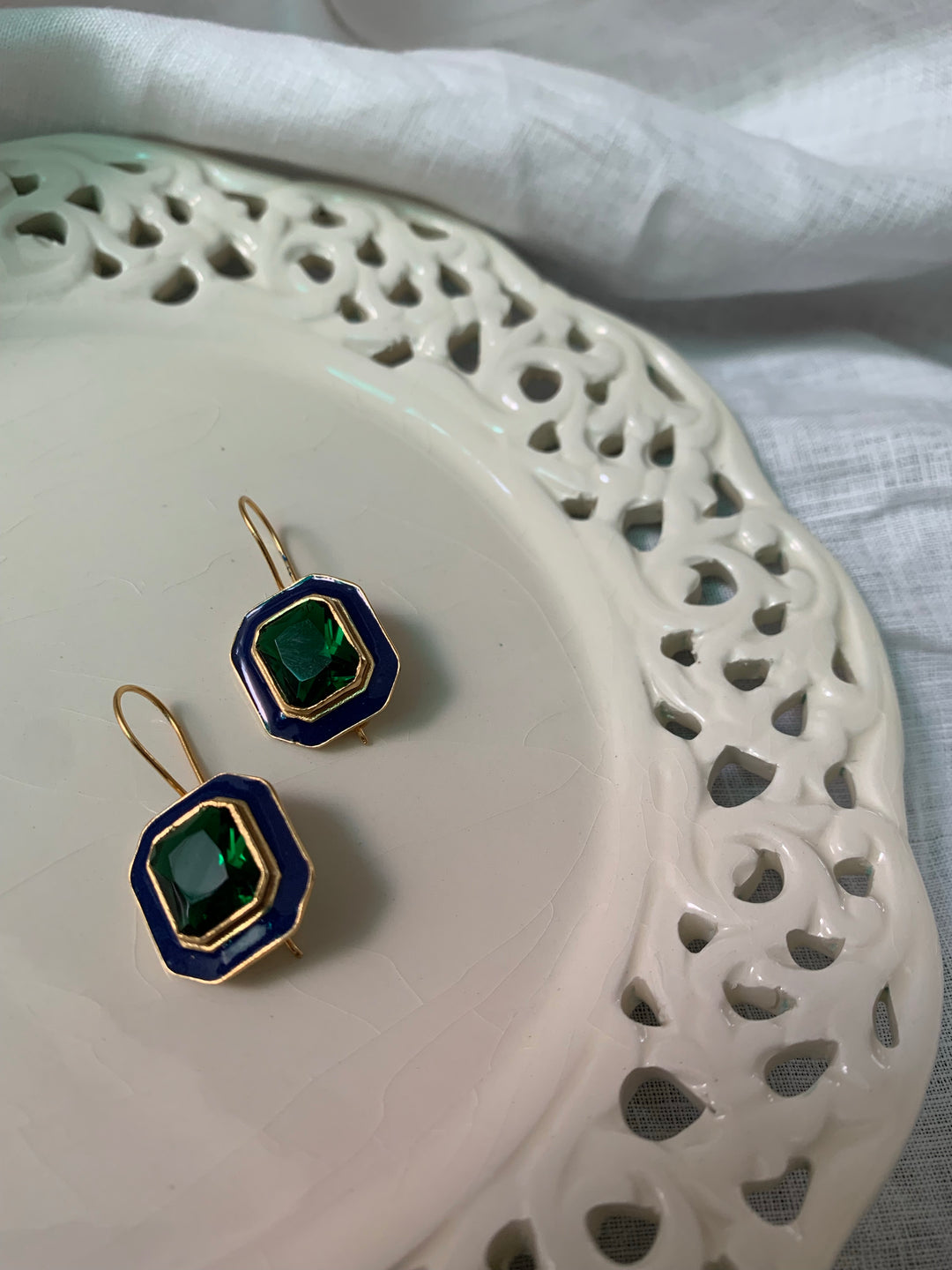 Green Carnival Earrings